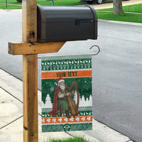 Ireland Christmas Personalized Garden Flag Daidi na Nollag With Irish Harp - Wonder Print Shop