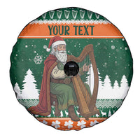 Ireland Christmas Personalized Spare Tire Cover Daidi na Nollag With Irish Harp - Wonder Print Shop
