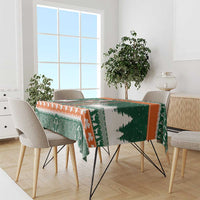 Ireland Christmas Personalized Tablecloth Daidi na Nollag With Irish Harp - Wonder Print Shop