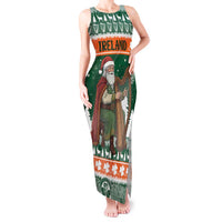 Ireland Christmas Personalized Tank Maxi Dress Daidi na Nollag With Irish Harp - Wonder Print Shop