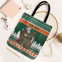 Ireland Christmas Personalized Tote Bag Daidi na Nollag With Irish Harp - Wonder Print Shop