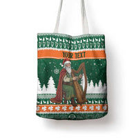 Ireland Christmas Personalized Tote Bag Daidi na Nollag With Irish Harp - Wonder Print Shop