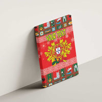 Personalized Portugal Christmas Canvas Wall Art Coat Of Arms - Feliz Natal - Wonder Print Shop