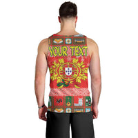 Personalized Portugal Christmas Men Tank Top Coat Of Arms - Feliz Natal - Wonder Print Shop