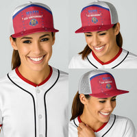 Haiti Football Baseball Net Cap Les Grenadiers Veve Haitian Vodou Red Version - Wonder Print Shop