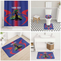 Haiti Pride Personalized Bathroom Set Neg Marron Haitian Heritage - Wonder Print Shop