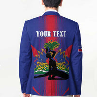 Haiti Pride Personalized Blazer Neg Marron Haitian Heritage - Wonder Print Shop