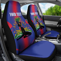 Haiti Pride Personalized Car Seat Cover Neg Marron Haitian Heritage - Wonder Print Shop