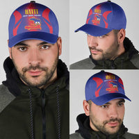 Haiti Pride Classic Cap Neg Marron Haitian Heritage - Wonder Print Shop
