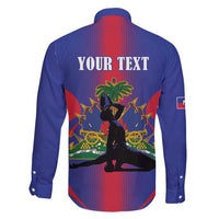 Haiti Pride Personalized Family Matching Puletasi and Hawaiian Shirt Neg Marron Haitian Heritage - Wonder Print Shop