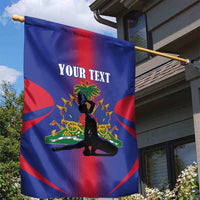 Haiti Pride Personalized Garden Flag Neg Marron Haitian Heritage - Wonder Print Shop