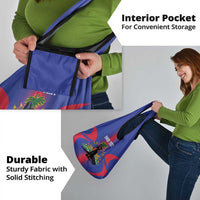 Haiti Pride Personalized Grocery Bag Neg Marron Haitian Heritage - Wonder Print Shop