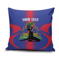 Haiti Pride Personalized Pillow Cover Neg Marron Haitian Heritage - Wonder Print Shop