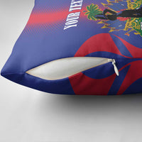 Haiti Pride Personalized Pillow Cover Neg Marron Haitian Heritage - Wonder Print Shop