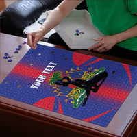 Haiti Pride Personalized Puzzle Neg Marron Haitian Heritage - Wonder Print Shop