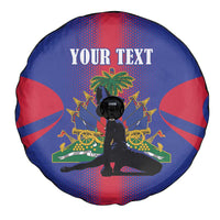 Haiti Pride Personalized Spare Tire Cover Neg Marron Haitian Heritage - Wonder Print Shop