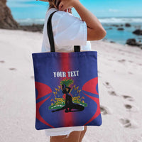 Haiti Pride Personalized Tote Bag Neg Marron Haitian Heritage - Wonder Print Shop