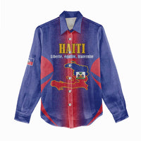 Haiti Pride Personalized Women Casual Shirt Neg Marron Haitian Heritage - Wonder Print Shop