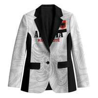 Custom Albania Football Pride Blazer Kuqezinjte Eagle White Version - Wonder Print Shop