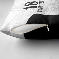 Custom Albania Football Pride Pillow Cover Kuqezinjte Eagle White Version - Wonder Print Shop