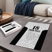 Custom Albania Football Pride Puzzle Kuqezinjte Eagle White Version - Wonder Print Shop