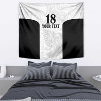 Custom Albania Football Pride Tapestry Kuqezinjte Eagle White Version - Wonder Print Shop