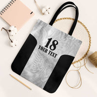 Custom Albania Football Pride Tote Bag Kuqezinjte Eagle White Version - Wonder Print Shop