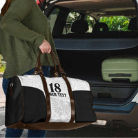 Custom Albania Football Pride Travel Bag Kuqezinjte Eagle White Version - Wonder Print Shop