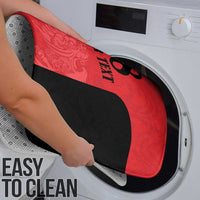 Custom Albania Football Pride Bathroom Set Kuqezinjte Eagle Red Version - Wonder Print Shop