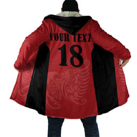 Custom Albania Football Pride Cloak Kuqezinjte Eagle Red Version - Wonder Print Shop
