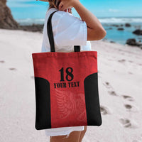 Custom Albania Football Pride Tote Bag Kuqezinjte Eagle Red Version - Wonder Print Shop