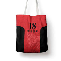 Custom Albania Football Pride Tote Bag Kuqezinjte Eagle Red Version - Wonder Print Shop
