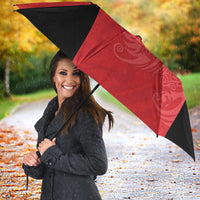 Custom Albania Football Pride Umbrella Kuqezinjte Eagle Red Version - Wonder Print Shop