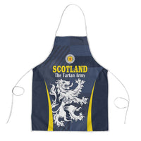 Scotland Football Apron Scottish Lion Rampant Tartan Fan - Wonder Print Shop
