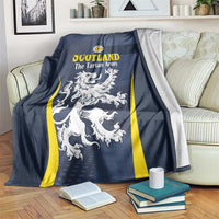 Scotland Football Blanket Scottish Lion Rampant Tartan Fan - Wonder Print Shop