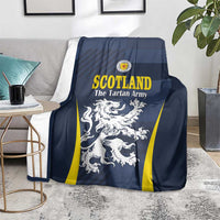 Scotland Football Blanket Scottish Lion Rampant Tartan Fan - Wonder Print Shop
