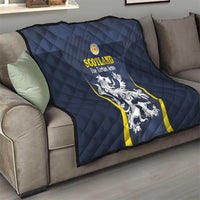 Scotland Football Quilt Scottish Lion Rampant Tartan Fan - Wonder Print Shop