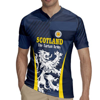 Custom Scotland Football Rugby Jersey Scottish Lion Rampant Tartan Fan - Wonder Print Shop