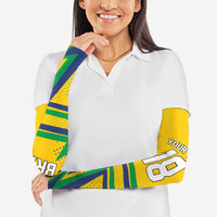 Custom Brazil Football Spirit Arm Sleeves Selecao Canarinho Sporty Style - Wonder Print Shop