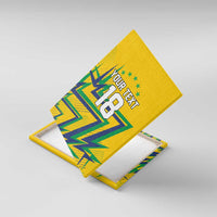 Custom Brazil Football Spirit Canvas Wall Art Selecao Canarinho Sporty Style - Wonder Print Shop