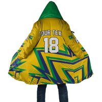 Custom Brazil Football Spirit Cloak Selecao Canarinho Sporty Style - Wonder Print Shop