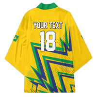Custom Brazil Football Spirit Kimono Selecao Canarinho Sporty Style - Wonder Print Shop