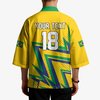 Custom Brazil Football Spirit Kimono Selecao Canarinho Sporty Style - Wonder Print Shop