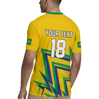 Custom Brazil Football Spirit Rugby Jersey Selecao Canarinho Sporty Style - Wonder Print Shop