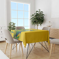Custom Brazil Football Spirit Tablecloth Selecao Canarinho Sporty Style - Wonder Print Shop