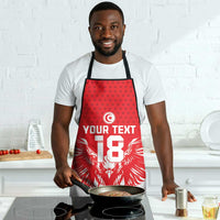 Custom Tunisia Football Apron Eagles of Carthage Spirit - Wonder Print Shop