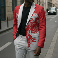 Custom Tunisia Football Blazer Eagles of Carthage Spirit - Wonder Print Shop