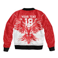 Custom Tunisia Football Bomber Jacket Eagles of Carthage Spirit - Wonder Print Shop