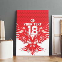 Custom Tunisia Football Canvas Wall Art Eagles of Carthage Spirit - Wonder Print Shop