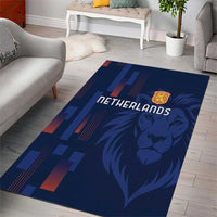 Netherlands Football Area Rug Lion Head Simply Het Nederlands Elftal